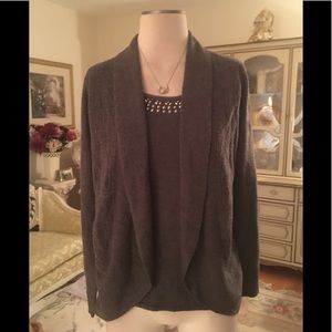 Briggs one piece tank/sweater set size S